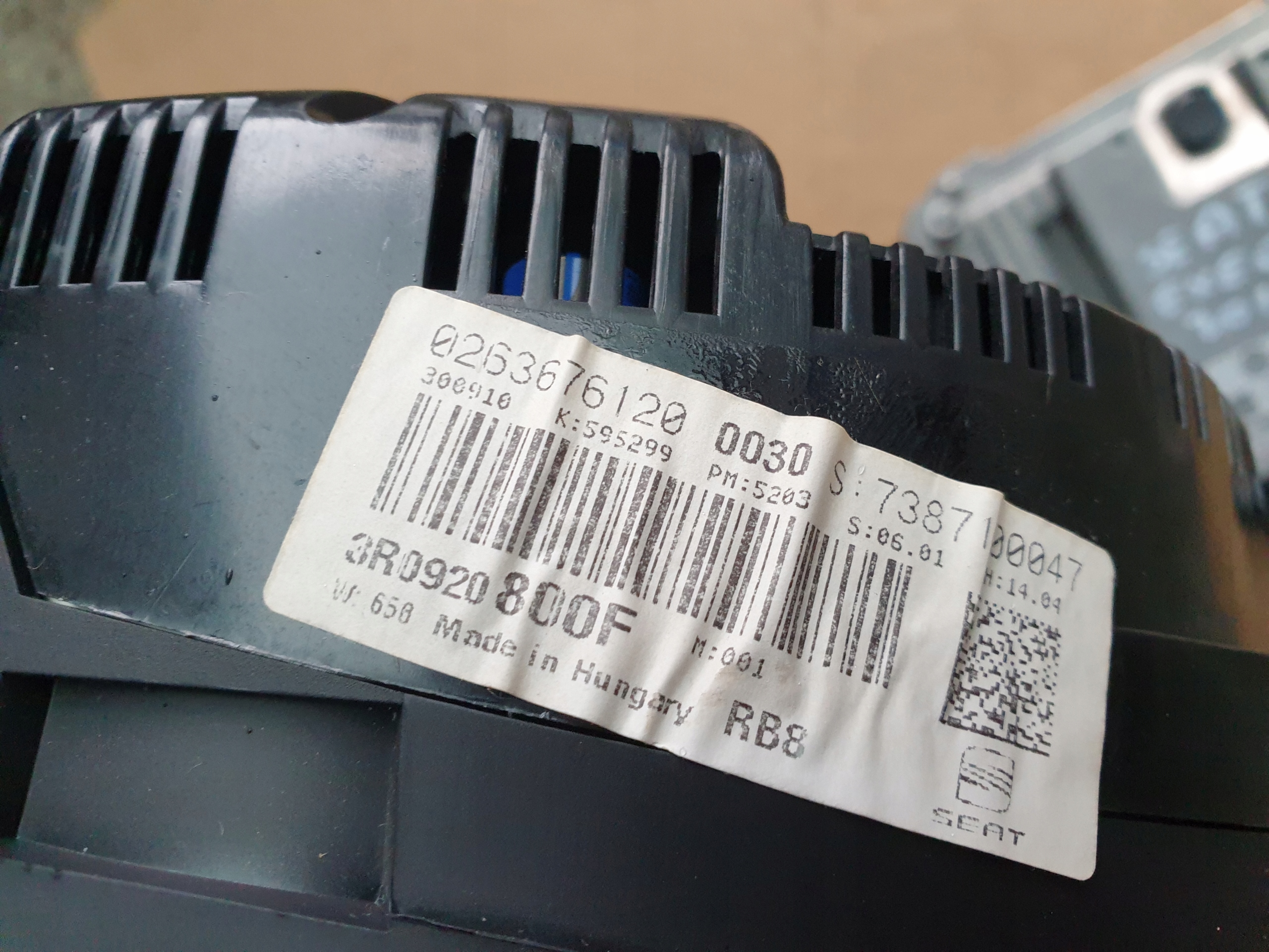 computer running board STARTOWY SEAT EXEO 2009- 1.8 TSI 3R0907115D 3R0920800F