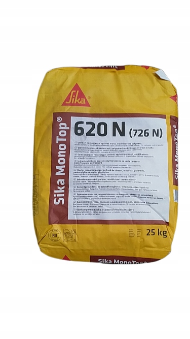 Sika MonoTop-620 N zaprawa wyrównawcza i wykończeniowa Pcc 25kg