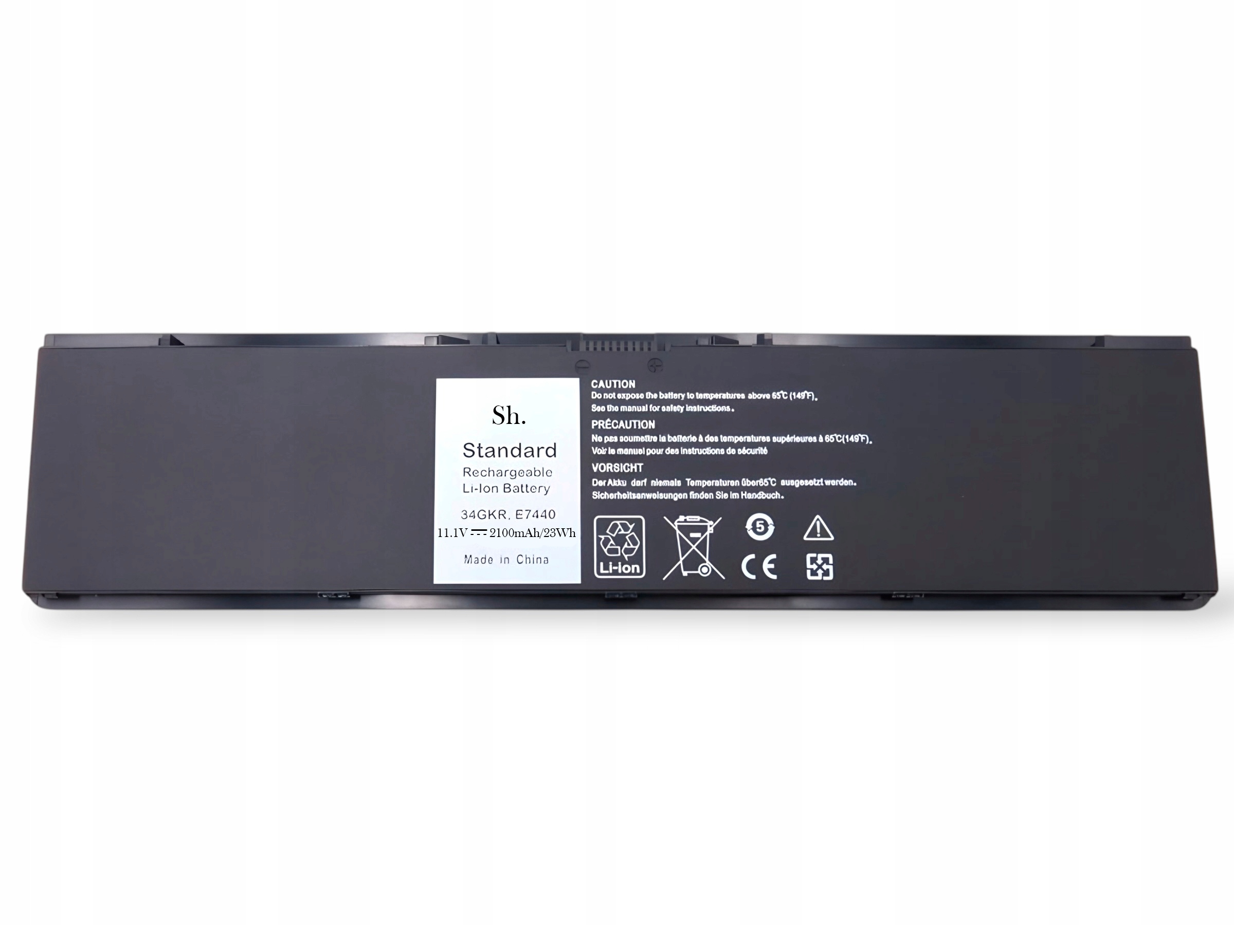 Baterie pro Dell Latitude 34GKR, 3RNFD, E7440, E7450 11.1V 23Wh