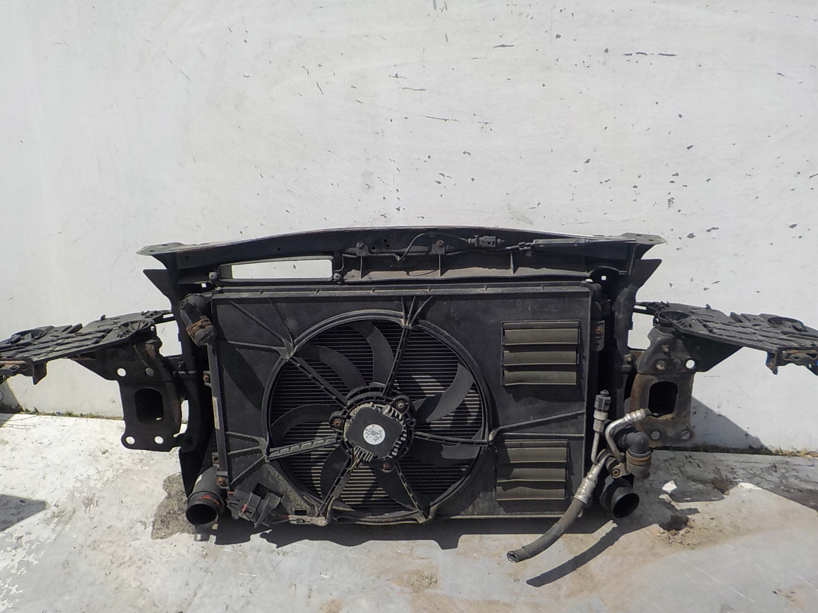 365 SKODA OCTAVIA II LIFT 04-13 1.6 TDI support panel for radiators sider radiator