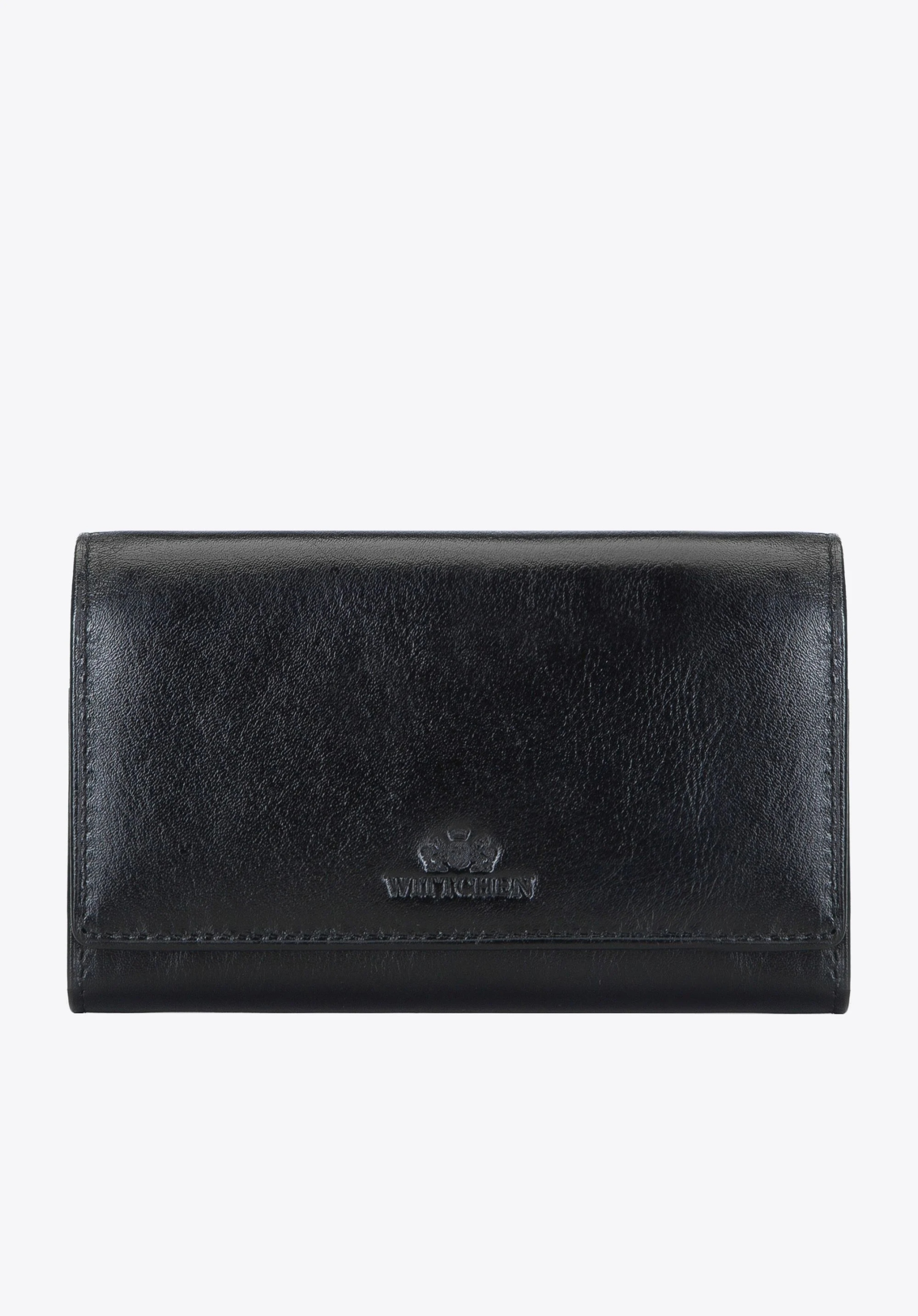 Černá dámská peněženka Wittchen Italy 21-1-036-L10 Rfid, pravá kůže