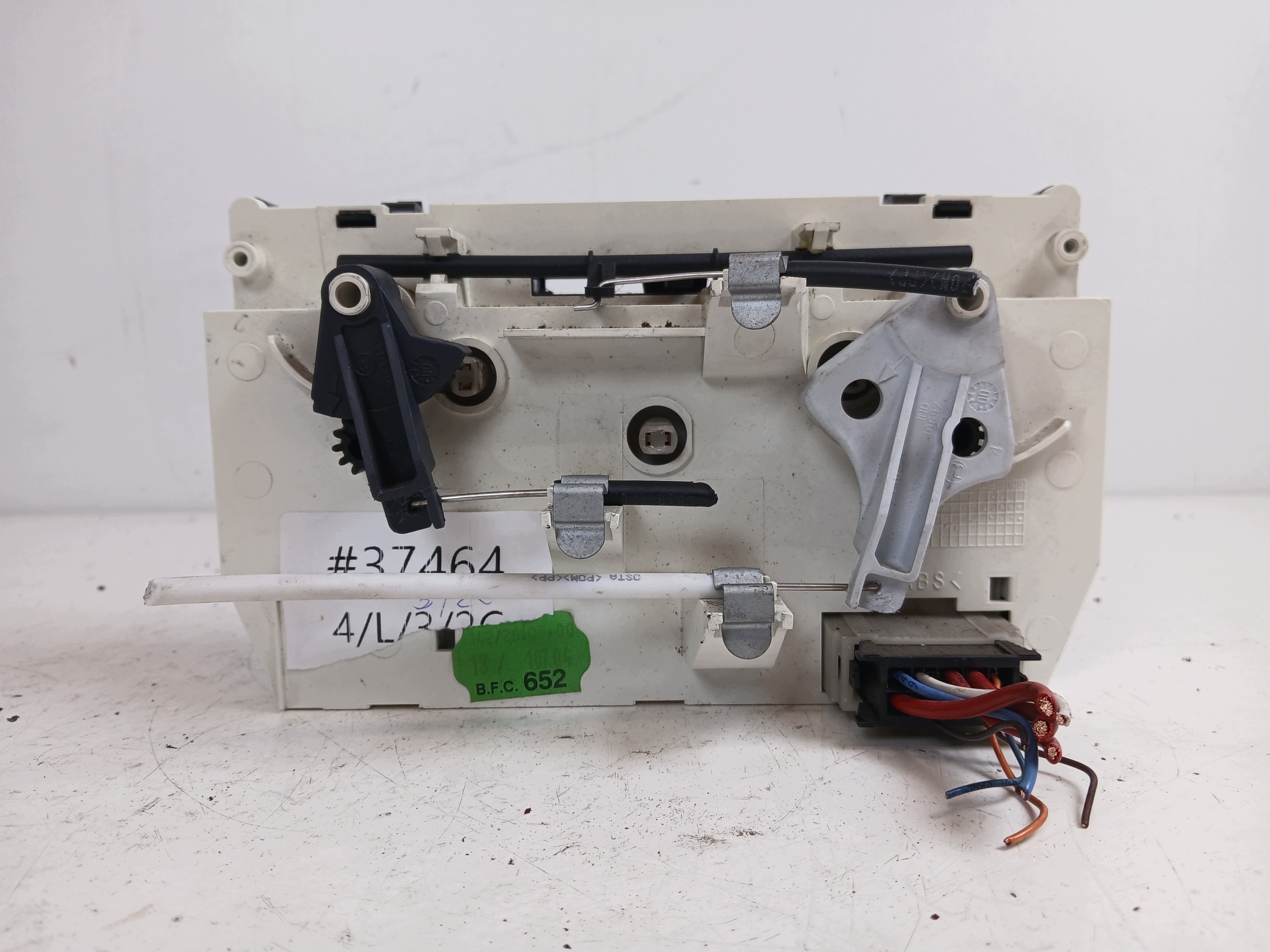 PEUGEOT 206 PANEL BOCCHETTE OGRZEWANIA