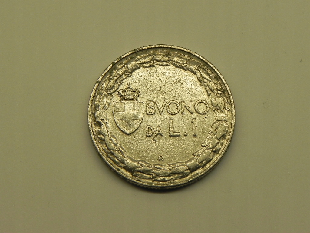 4344/ 1 LIRA 1923 WŁOCHY