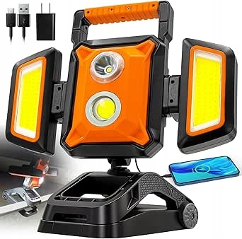 Led reflektor Sylstar 40 W, 4000 lm, akumulátorový, se svorkou