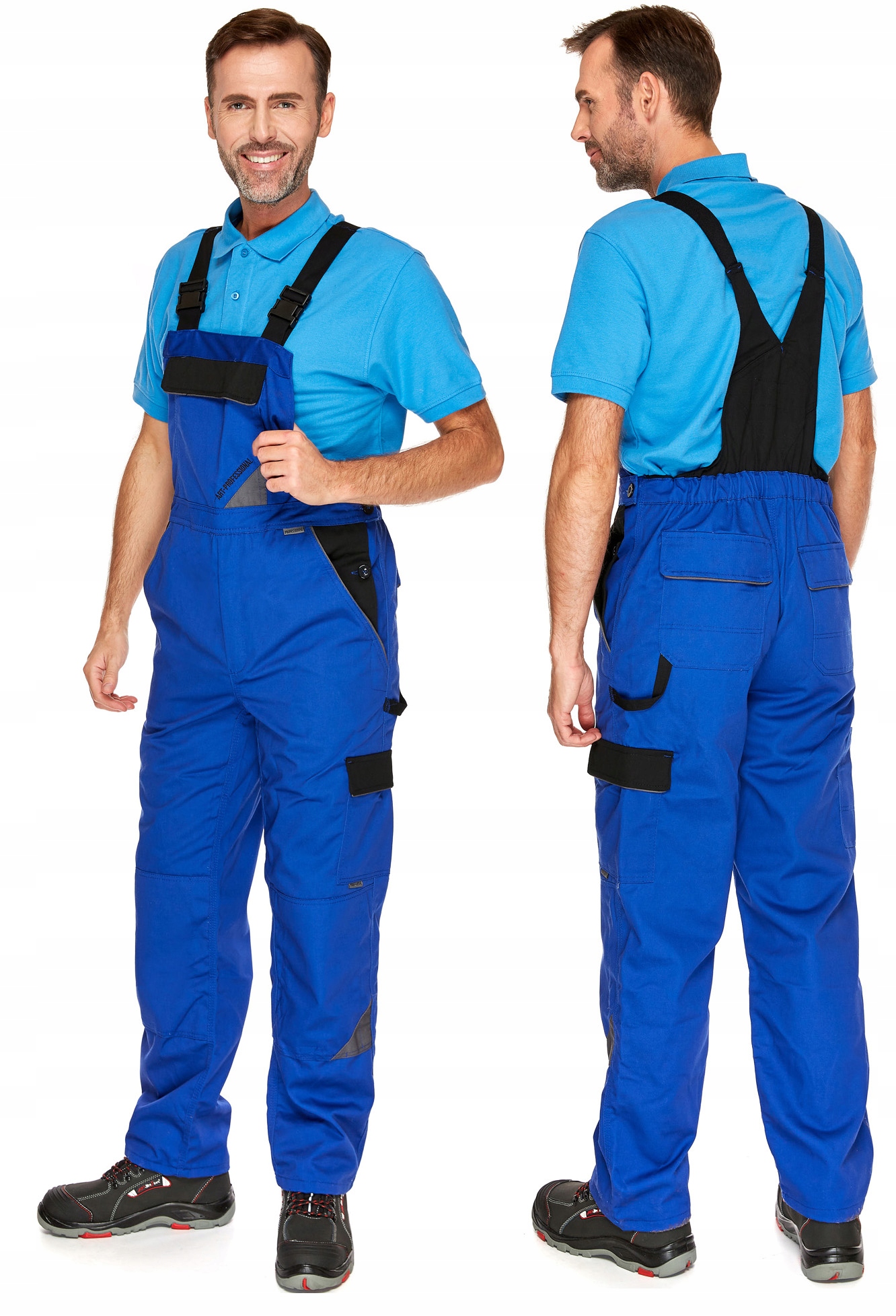 

Spodnie robocze ogr. Professional niebieskie 58