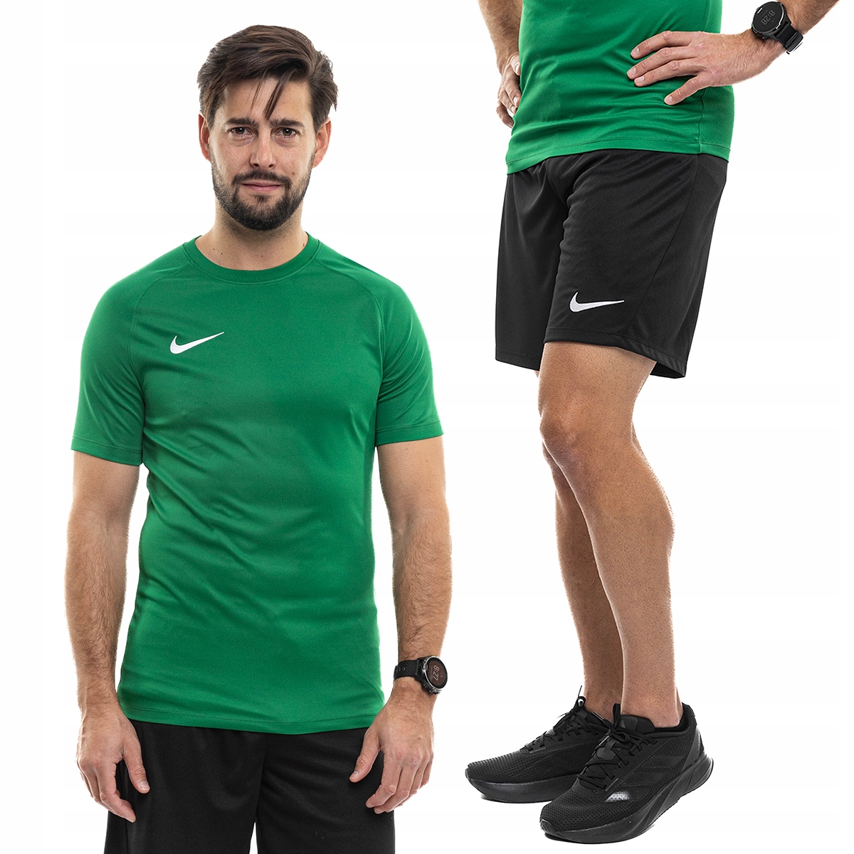 Sportovní oblečení Nike Pánský komplet Tričko Kraťasy Sada Park VIII vel. M