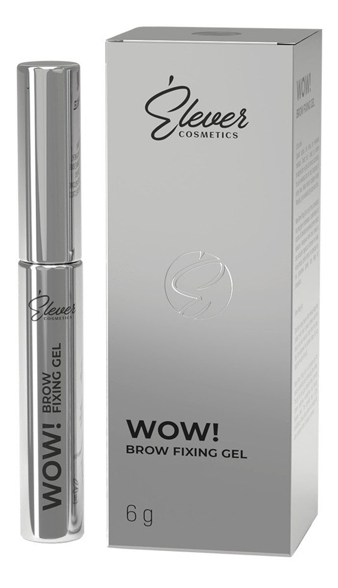 Elever Wow! Brow Fixing Gel Gel pro úpravu obočí brunette 6 g