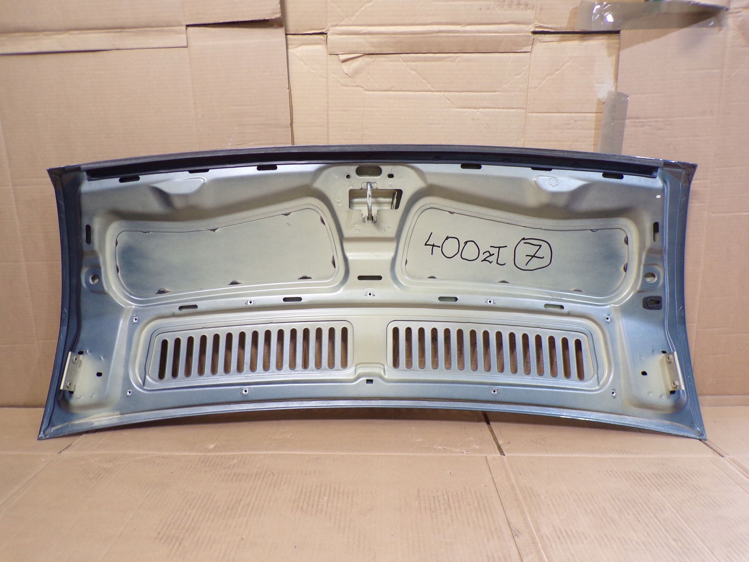 DUCATO BOXER JUMPER 06- bonnet grey METALIK