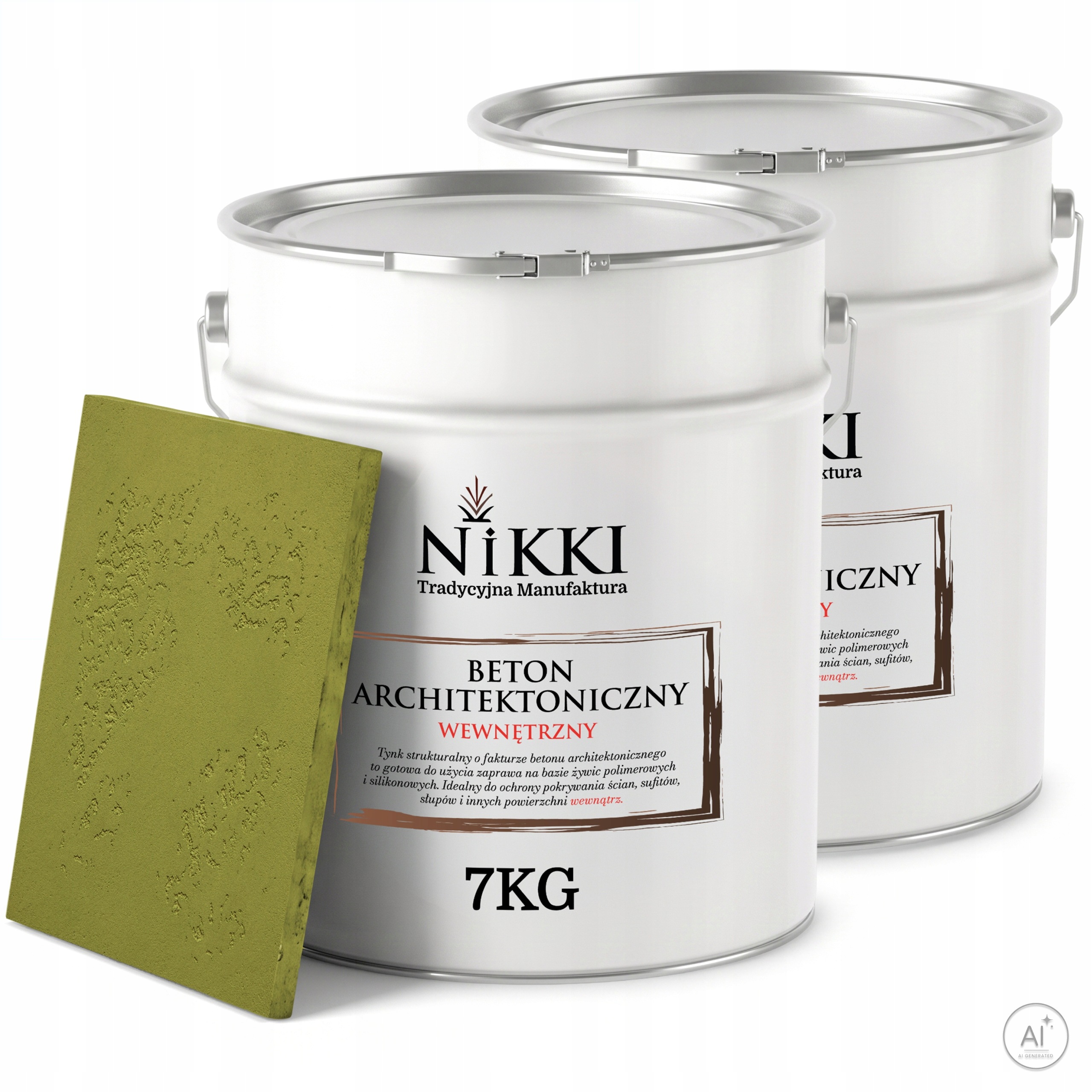 Dekorativní omítka se strukturou Betonu Vnitřní 2 x 7 kg Hrášková H2437 Uv