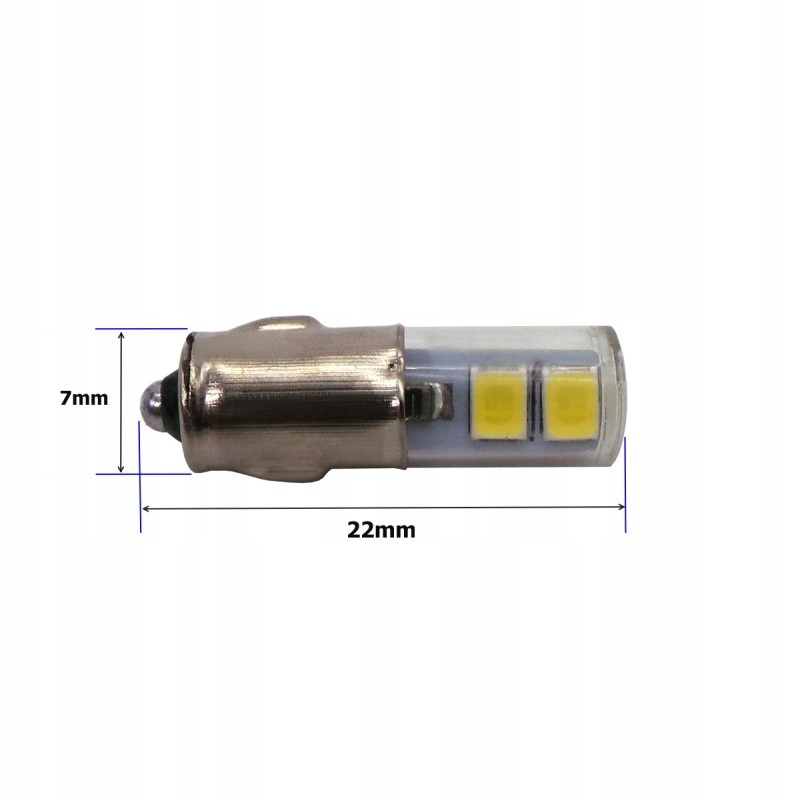 Żarówka LED BA7S 12V 250lm czysto biała 5500K Producent inny