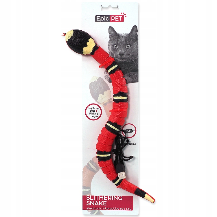 Levně Hračka Epic Pet Slithering snake had interaktivní pohyblivý 38cm