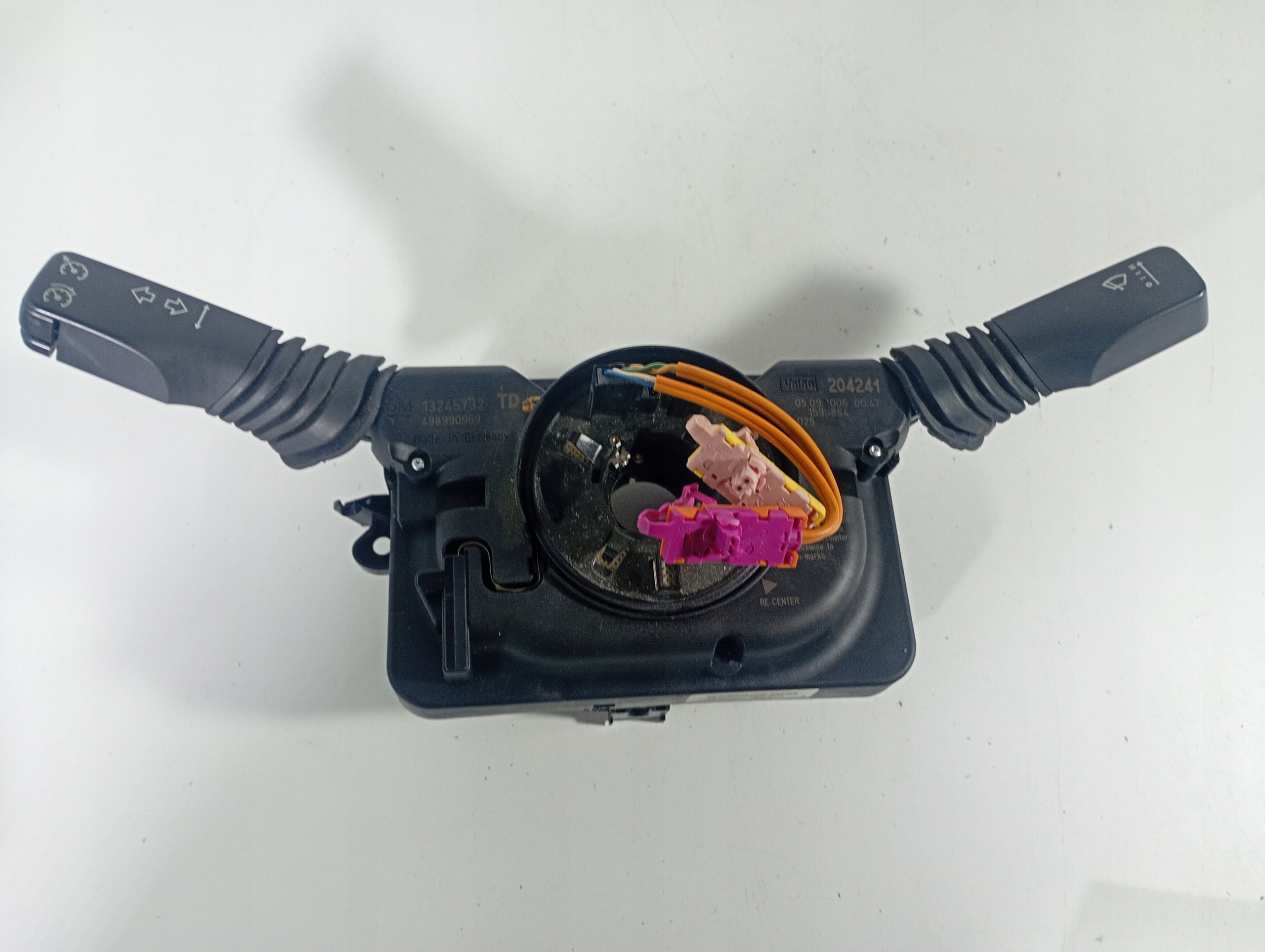 Opel Zafira B 05-15 switch steering wheel levers and controls OE 498990969