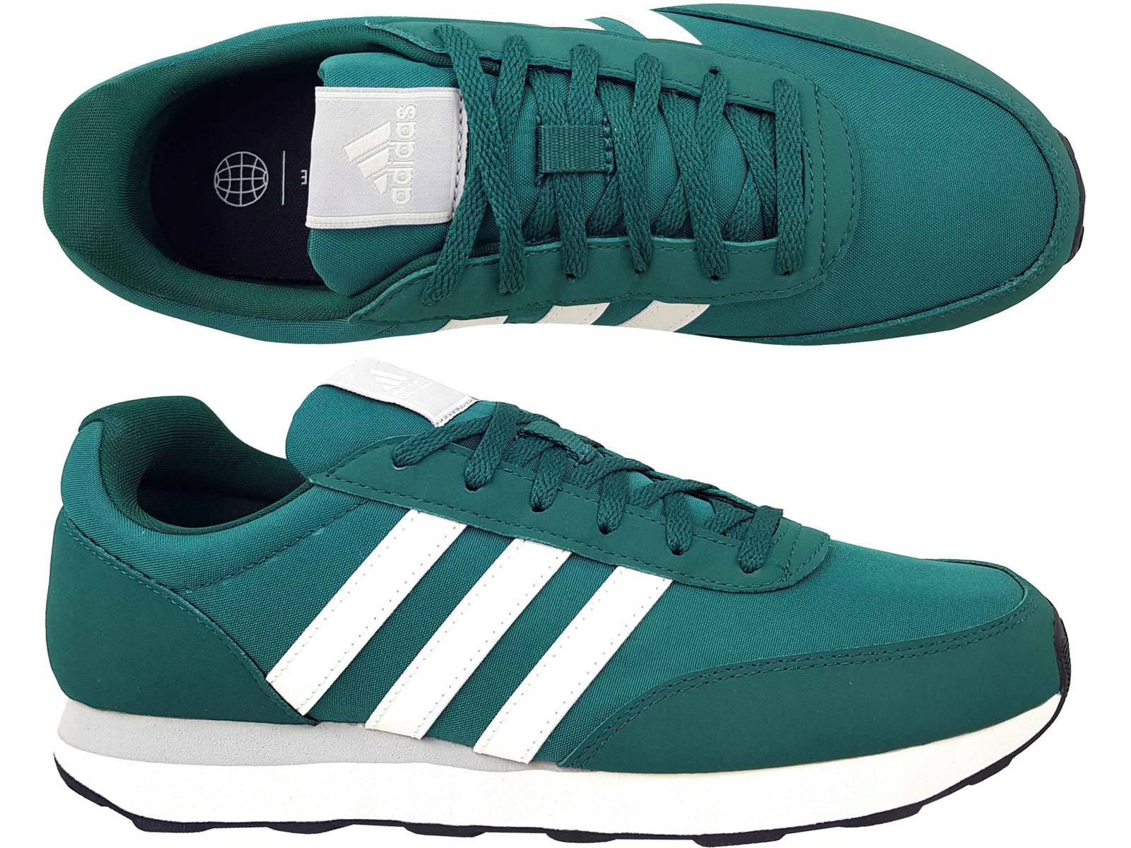 Adidas Run 60S 3.0 ID1857 Racer Jogger Retro Classic Buty Męskie Zielone