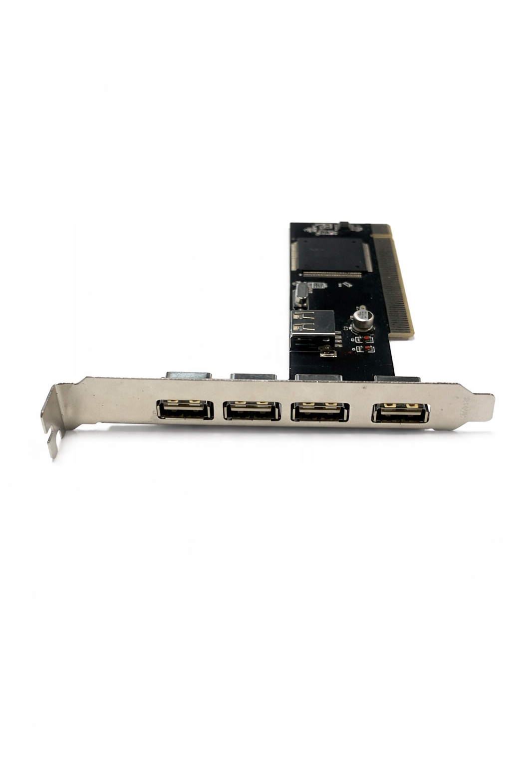 Сетевой контроллер 4WORLD USB PCI Silver