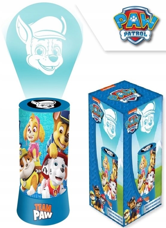 

lampka nocna Led z projektorem Psi Patrol