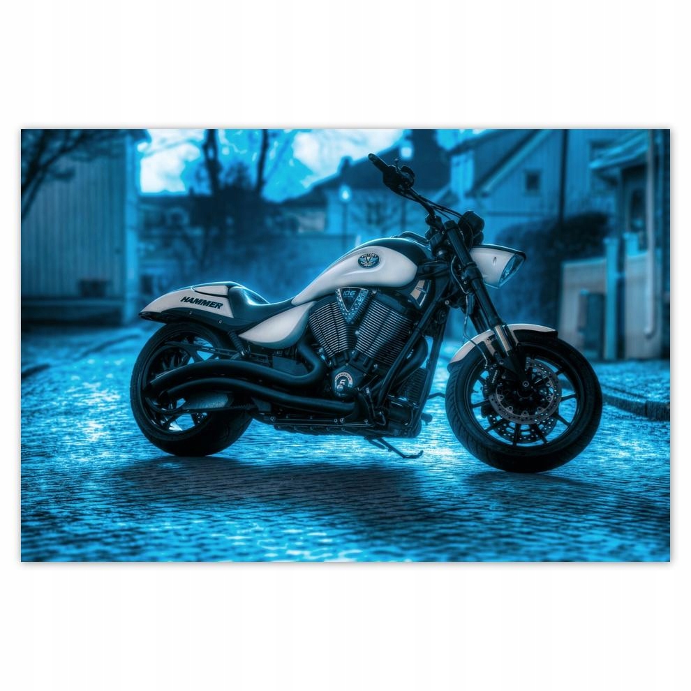 

Plakaty 60x40 Hammer w turkusie Motor