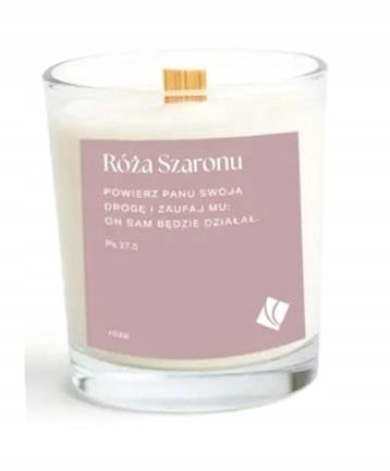 Vonná Svíčka „šedošedá Růže“, Růže