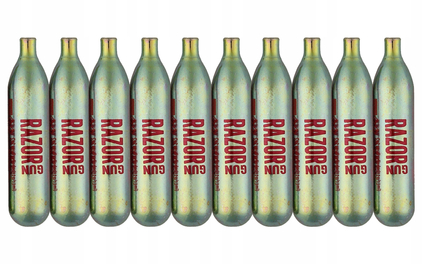 Náboje CO2 12 gramů Razorgun 10 kusů