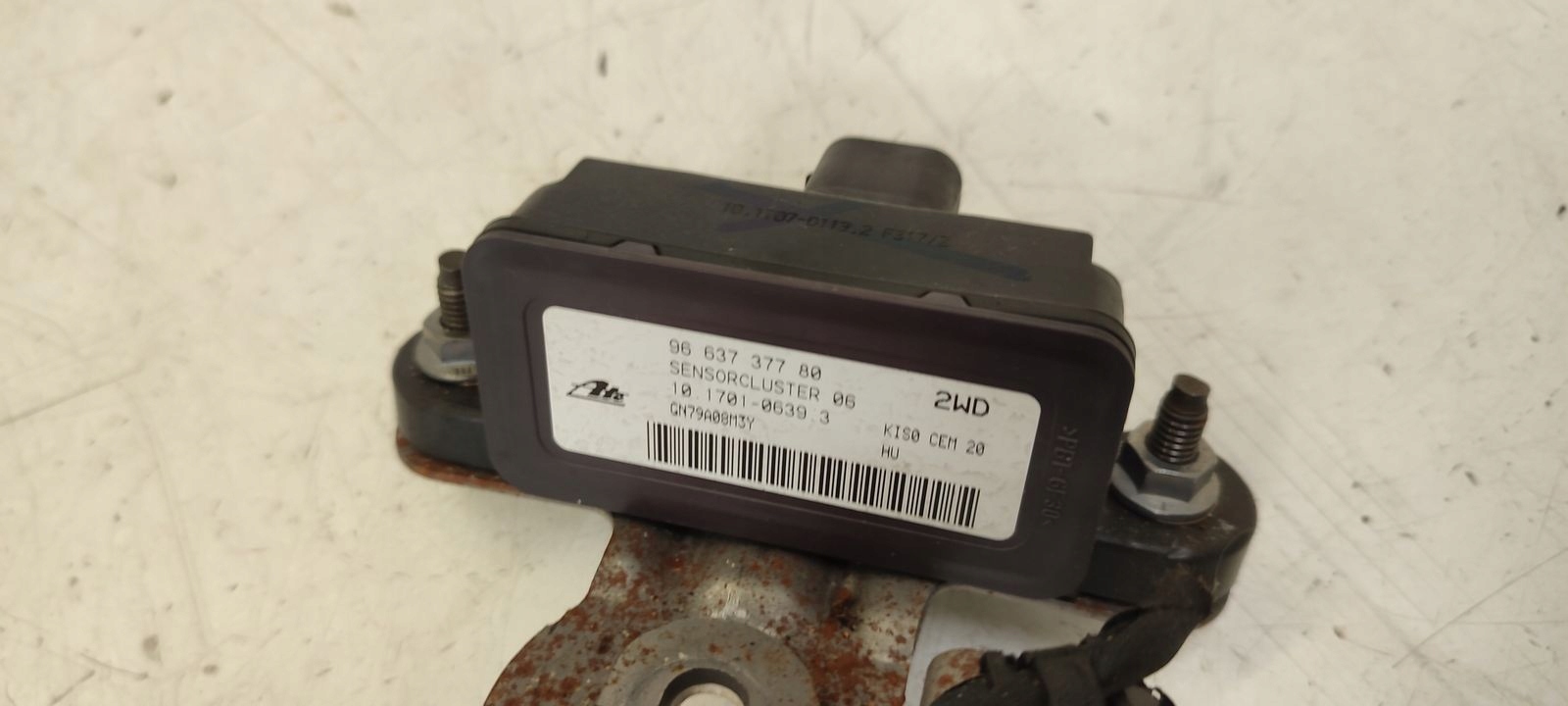 páčka elektrická brzda Peugeot 207 CC 1,6 VTI