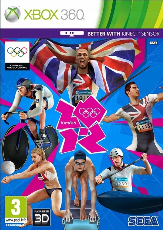 London 2012: The Official Video Game of the Olympic Games Xbox 360 pudełkowa