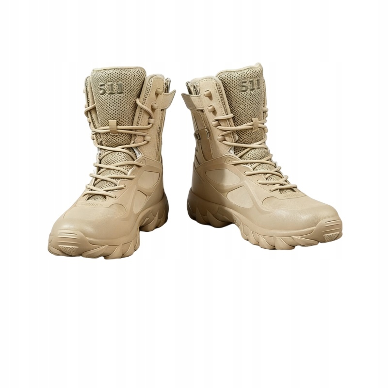 Taktické Vojenské, Voděodolné Trekové Kožené Boty
