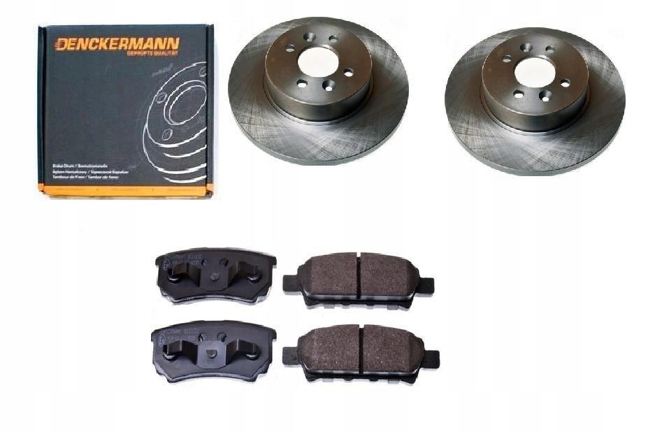 Kotouče Mitsubishi Outlander I Zadní 262 MM