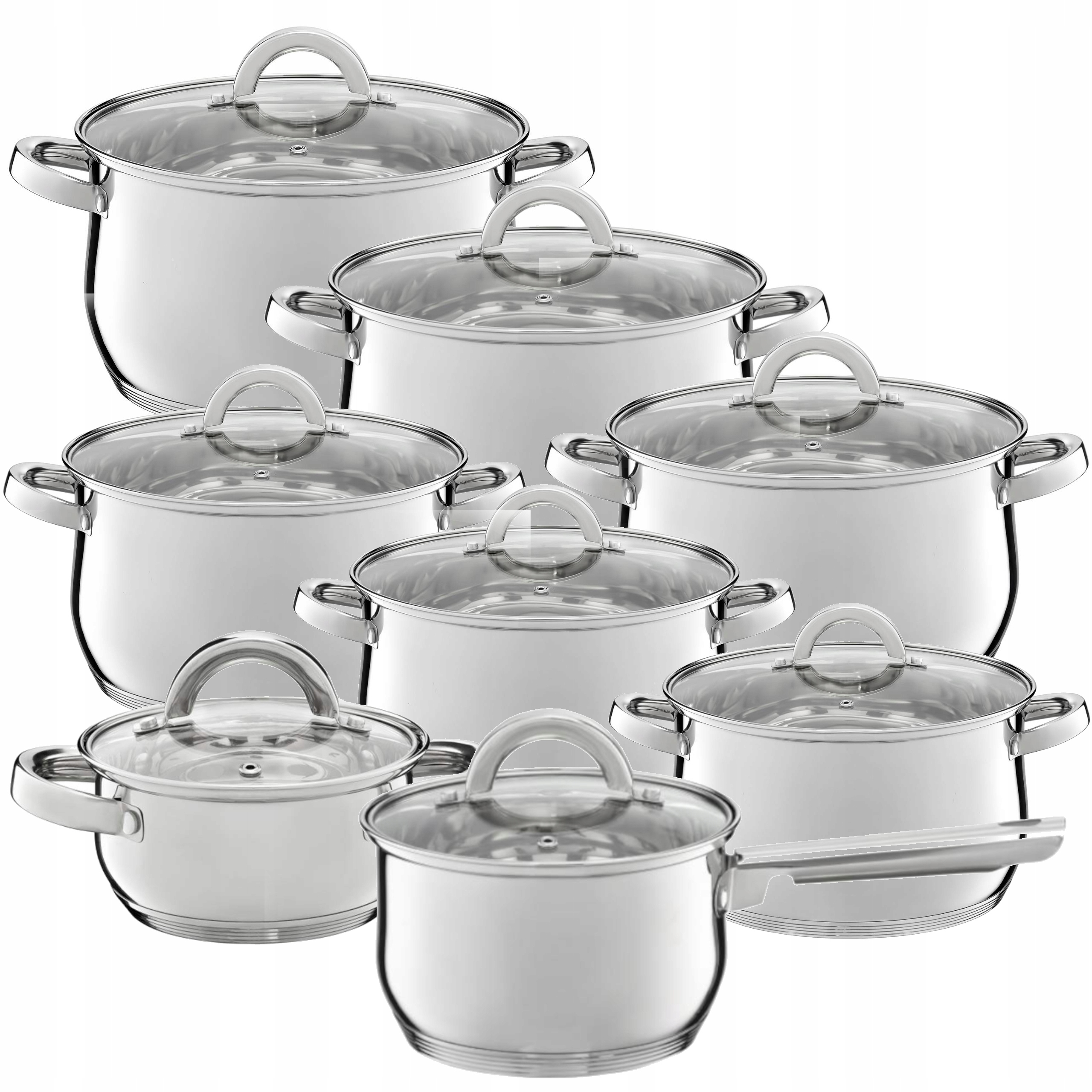 ZESTAW GARNKÓW ZE STALI 16 BERRY AMBITION INDUKCJA