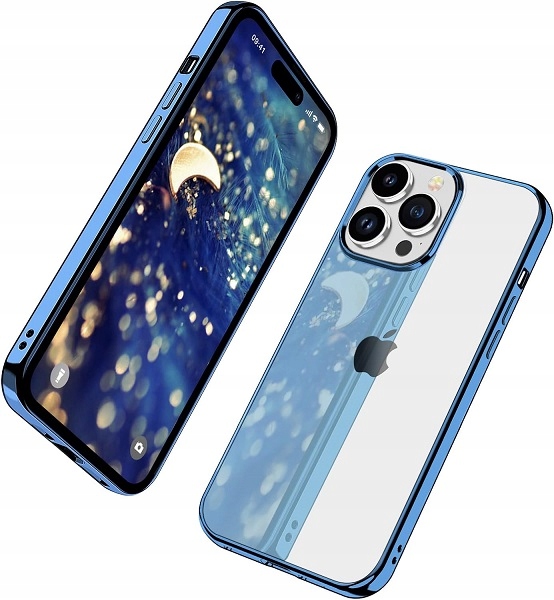 Case Iphone 14 Pro Błękitny - Niska cena na Allegro