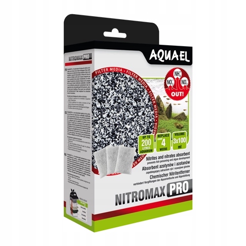 Aquael Filtrační vložka Nitromax Pro 3x100 ml