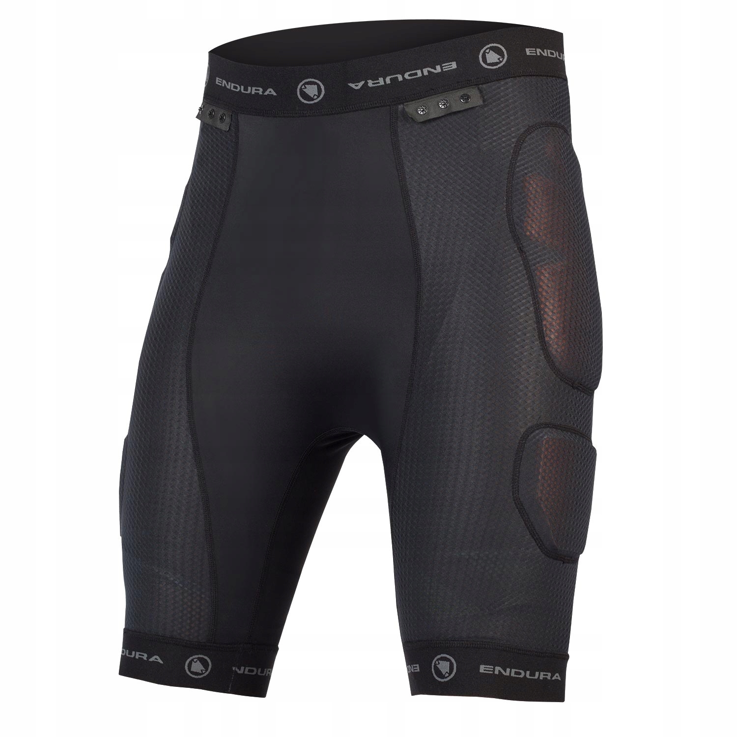 Spodenki rowerowe Endura MT500 Protector Ushort II czarne rozmiar M