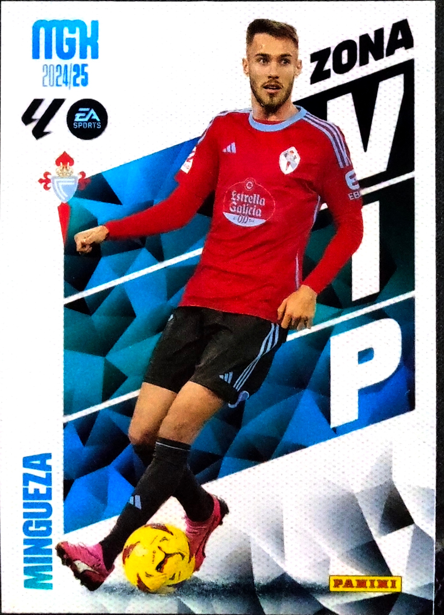 Panini Megacracks 2024-2025 Nuevas Zona Vip 505 Mingueza Rc Celta