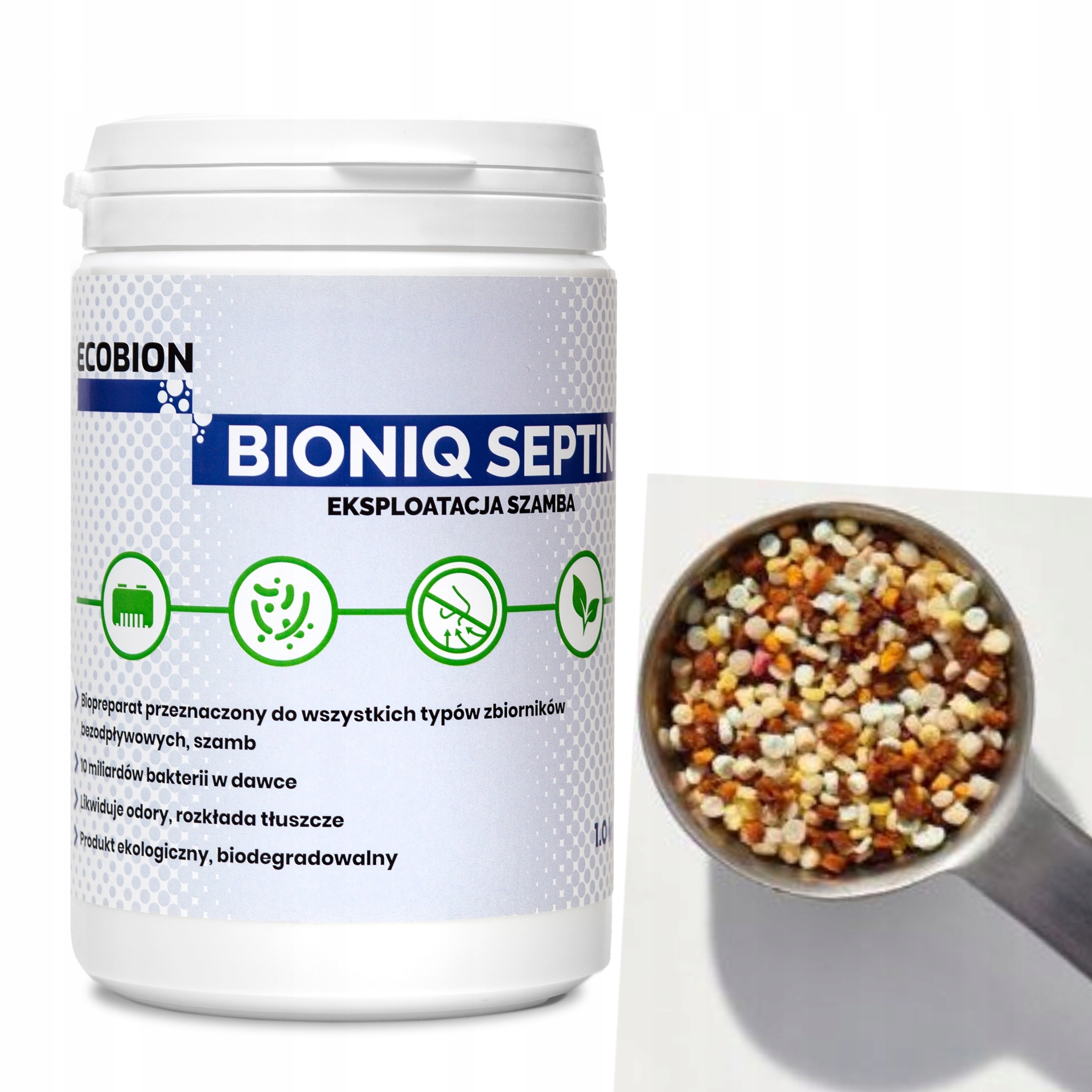 

Biopreparat Septin bakterie Do Szamba Na Rok 1kg