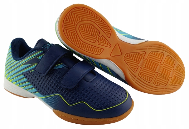 BUTY SPORTOWE DZIECIĘCE LEKKIE HALÓWKI RZEP 32 Model C923 Navy/Blue