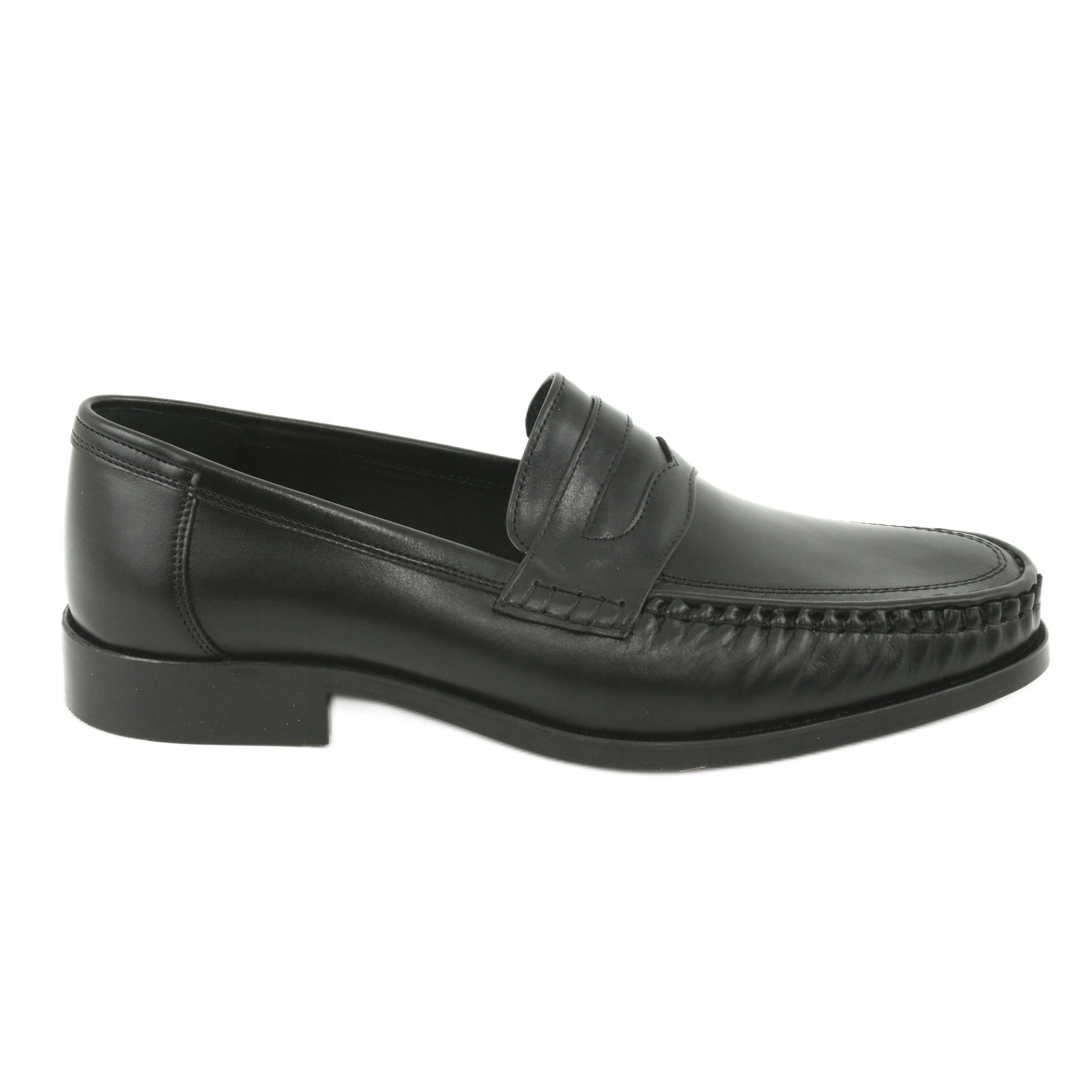 

Czarne Skóra naturalna Buty pilbut r.42