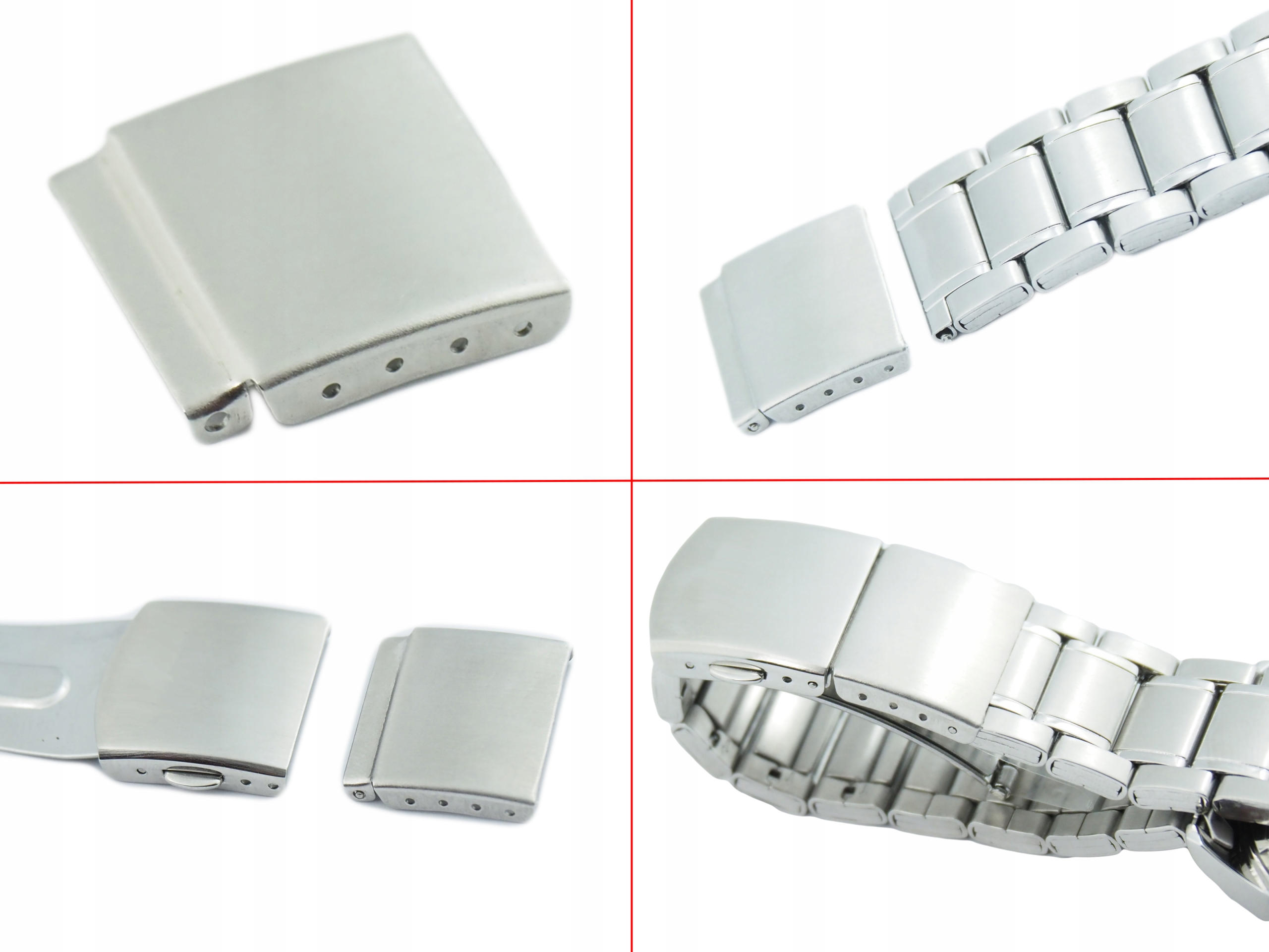 20 MM Przedłużka do zamka bransolety Ogniwo Blacha Stan opakowania oryginalne