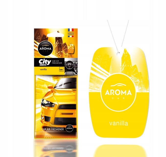 Aroma Car City Card Vanilia zapach wanilia zawieszka