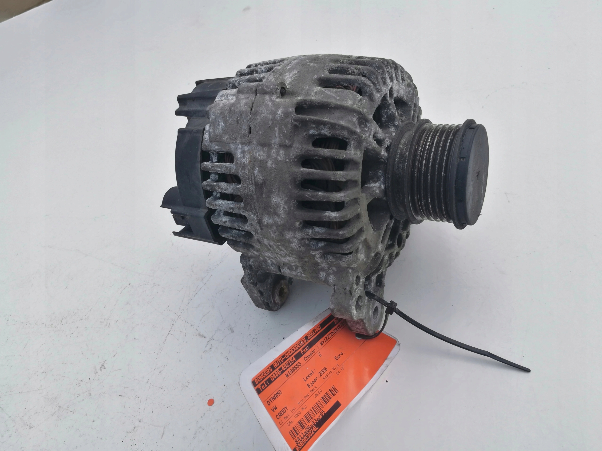 VW TOURAN CADDY 1.9 TDI ALTERNATOR 110A Original