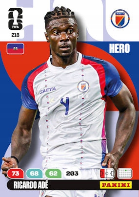 Panini Fifa World Cup 2026 218 Ricardo Ade Haiti