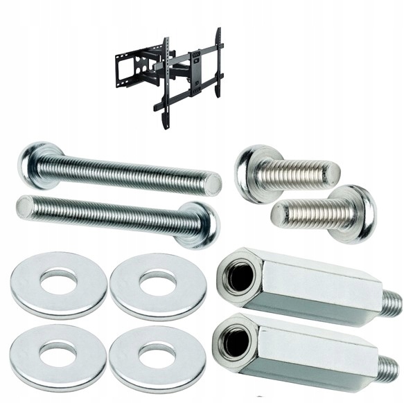 KDL-42W655A zestaw śruby dystanse adaptery montaż uchwytu do telewizora Tv