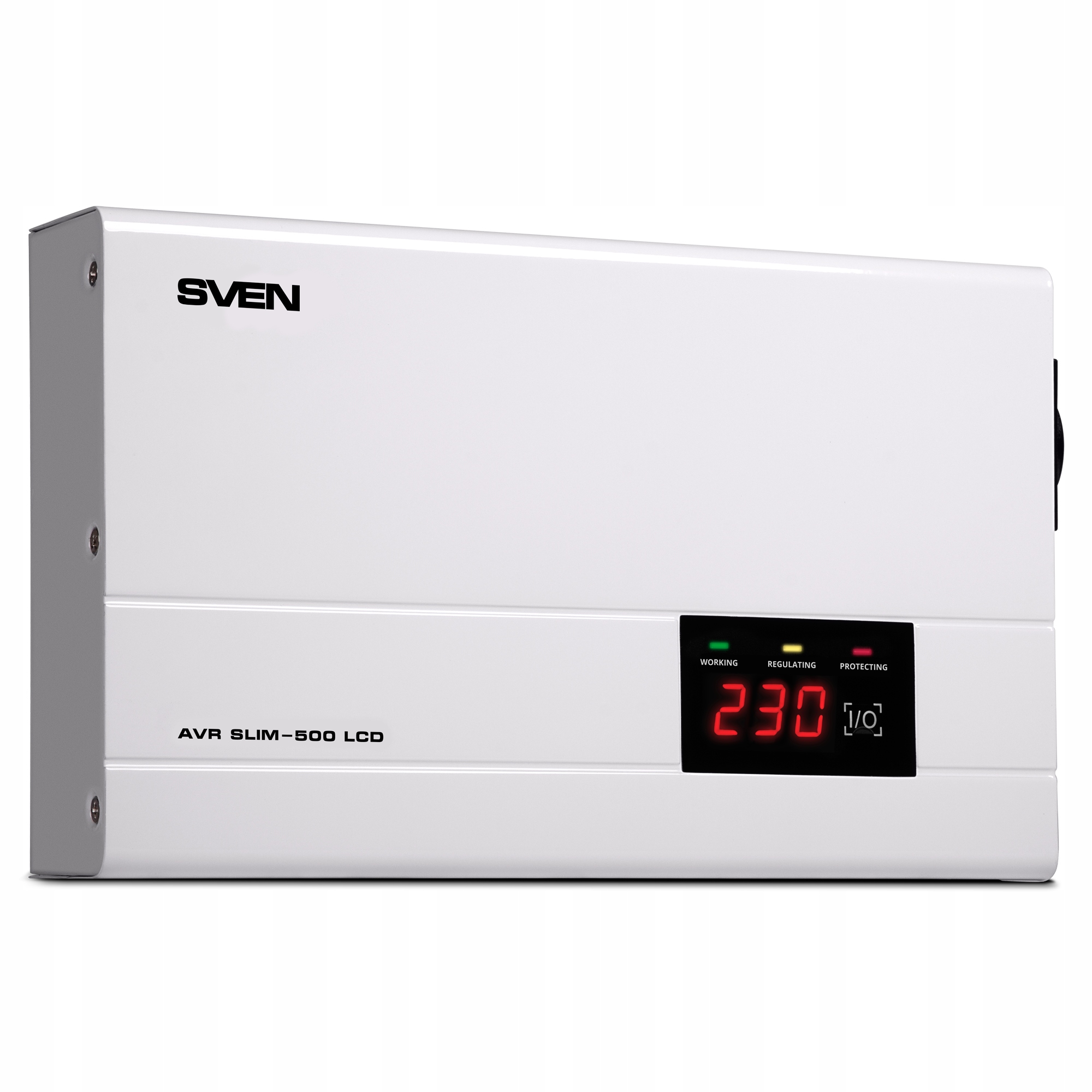 Sven Avr SLIM-500 Nástěnný regulátor napětí Stabilizátor 400W LCD 643S809