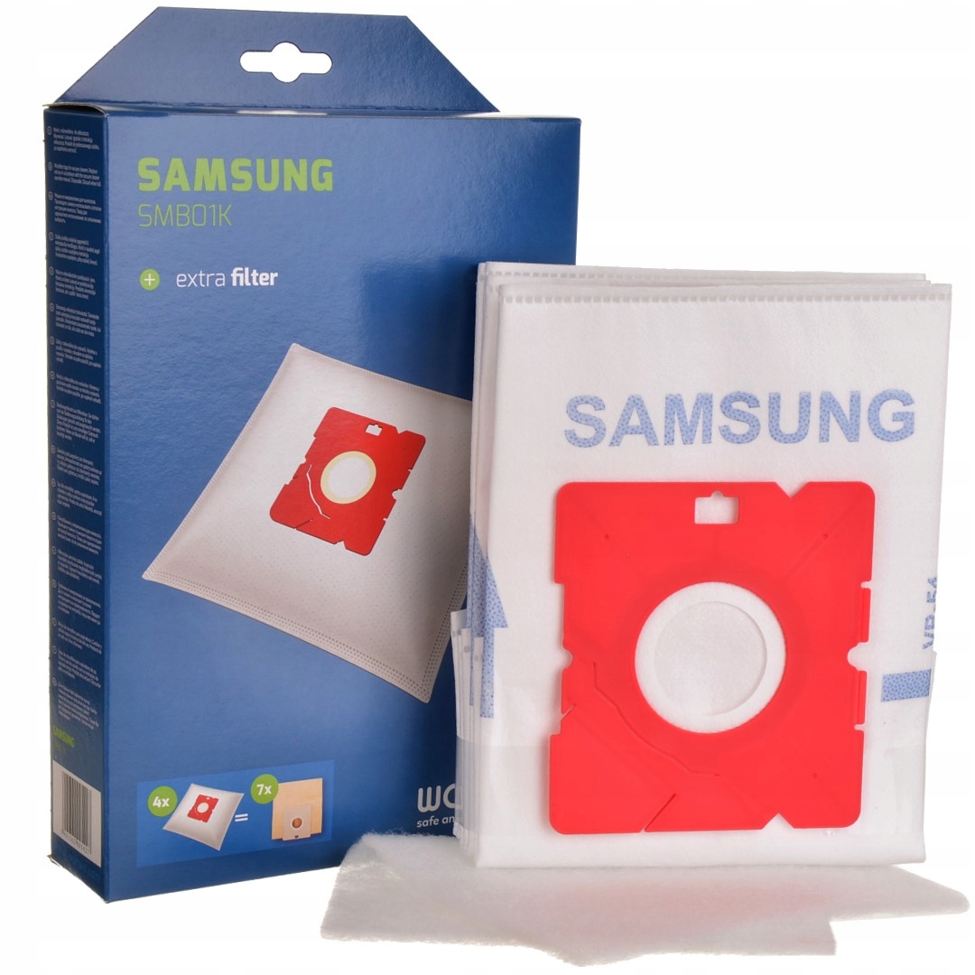 

4x Worki 1x filtr do odkurzacza Samsung Easy 1800W