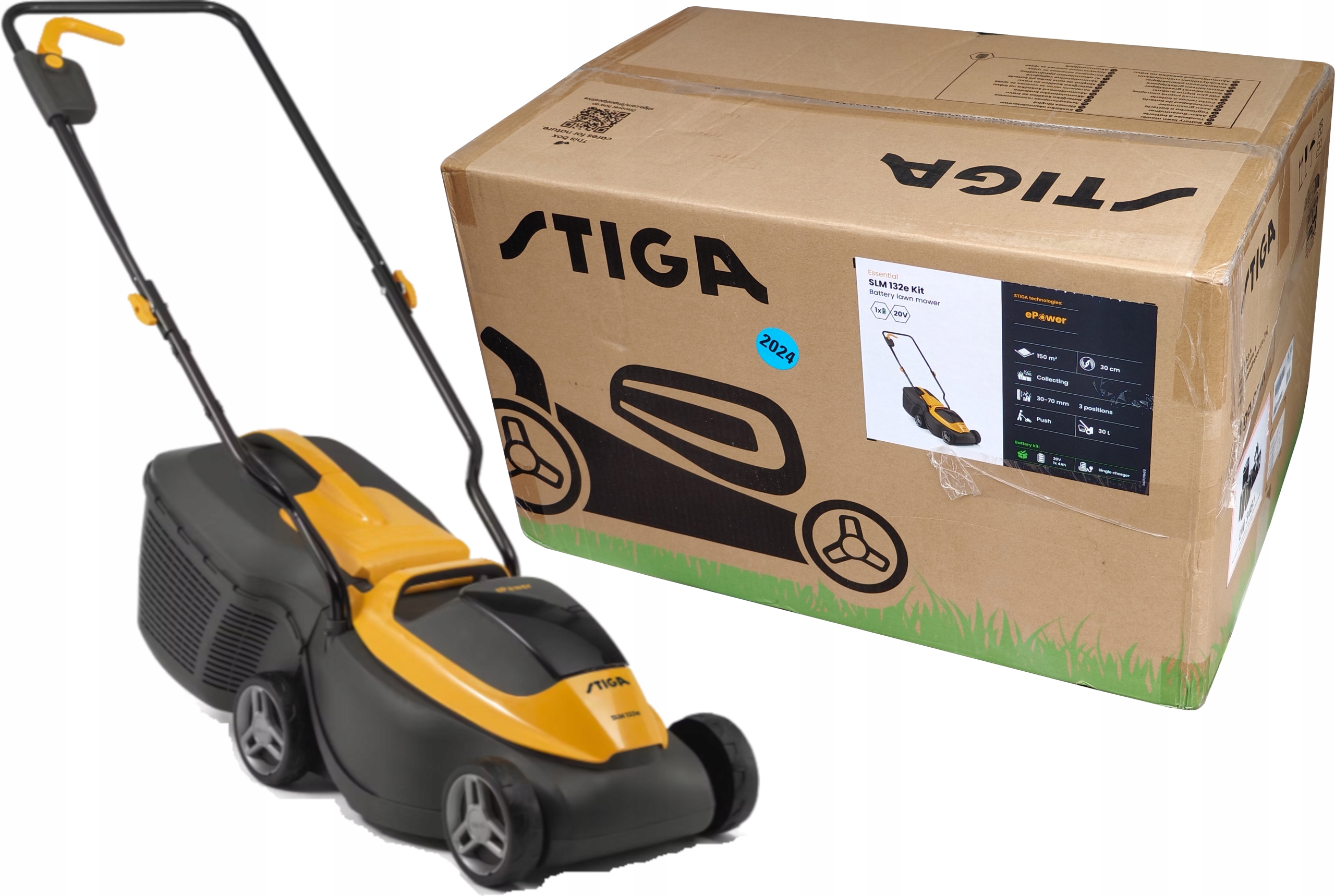 Kosiarka Akumulatorowa Stiga 132e Slm Kit Akumulator 4Ah Ładowarka