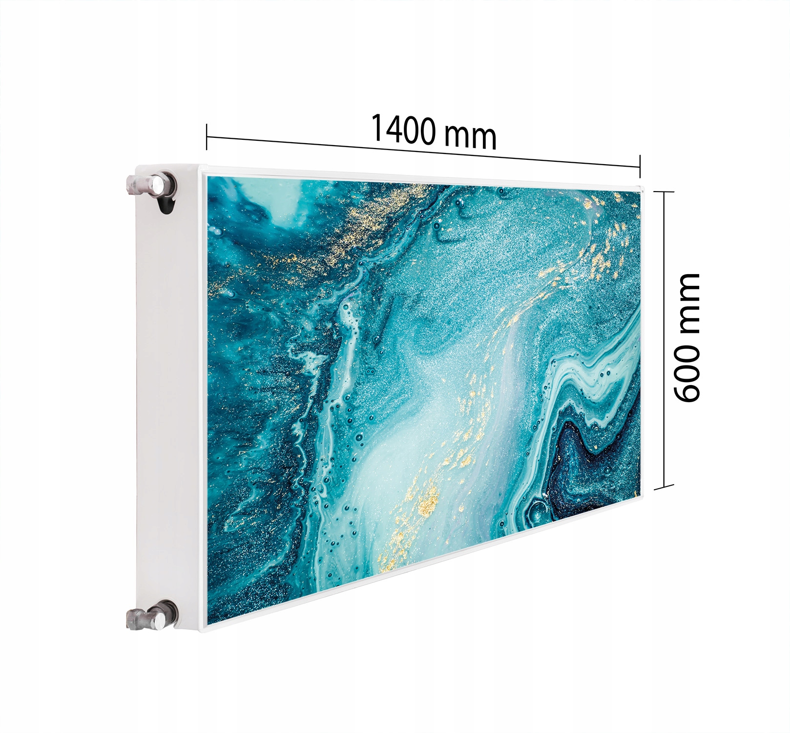 Magnetická Maskovačka Kaloryfer 140x60 Tyrkysová Podložka Magnet