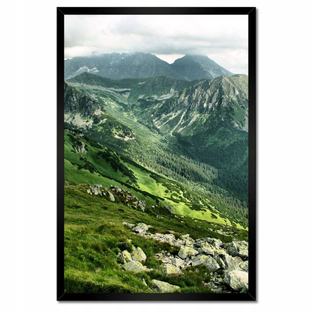 Plakáty v rámu 40x60 Tatry Polské hory Pohled