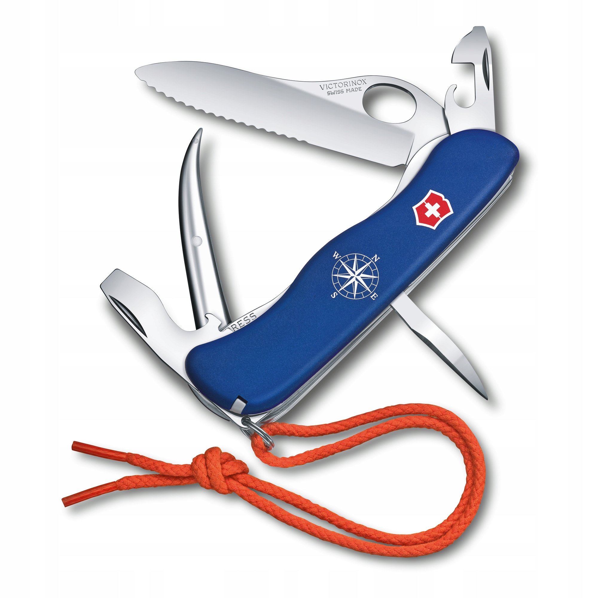 Nůž Victorinox Skipper Pro 0.8503.2MW s lodním hákem modrý