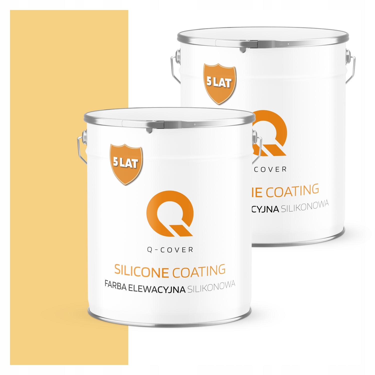 Barva Fasádní 5L Silikonová Uv Barva Žlutá F645