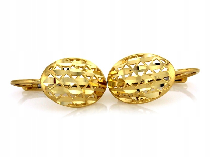 Zlaté náušnice pro ženu 585, zlato 14k, ideální jako dárek