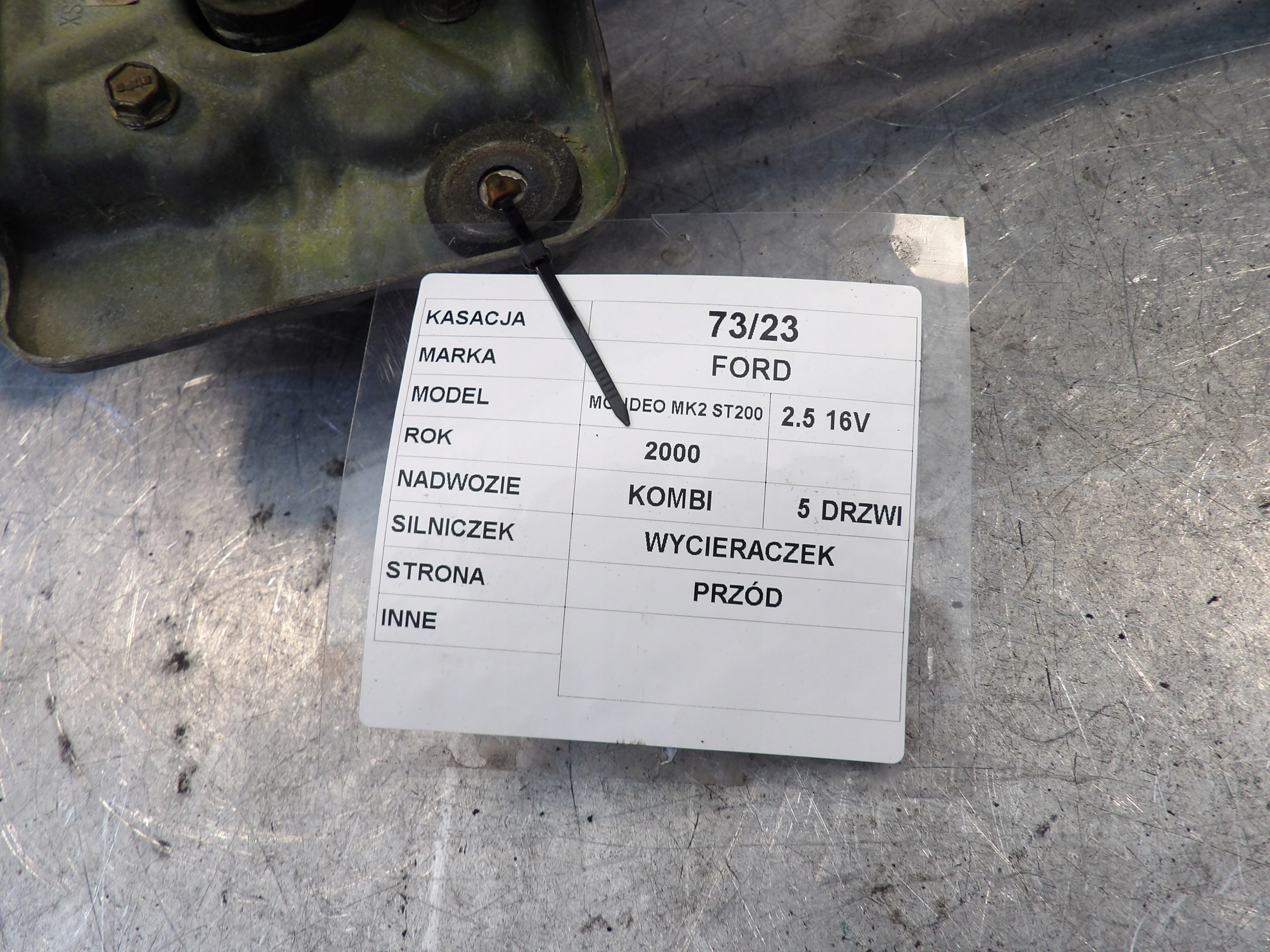wiper mechanism front Ford Mondeo MK2 2,5
