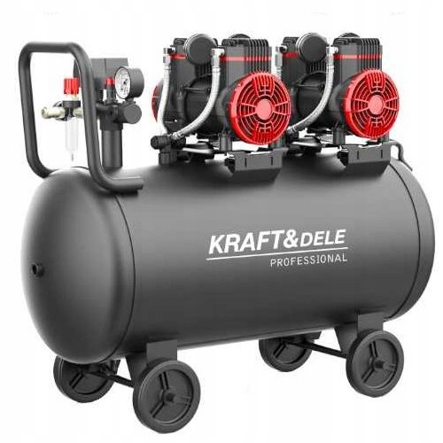 Bezolejový kompresor 100 l 8 bar 2x1500 W bezolejový kompresor