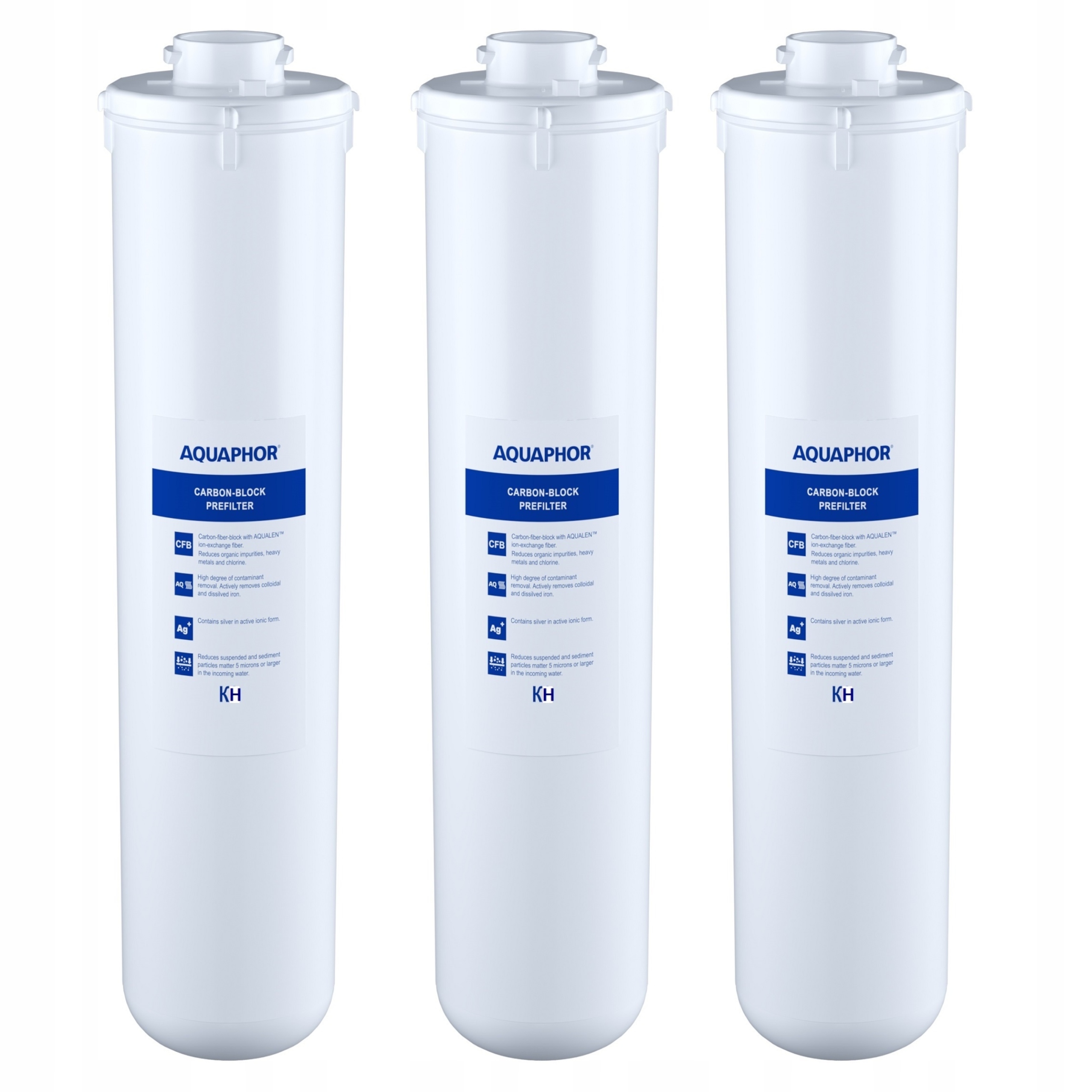 Aquaphor Kh 3x Filtračné vložky na zmäkčovanie vody K4